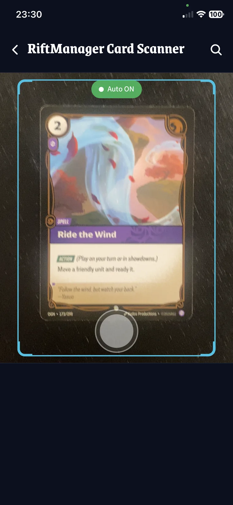 Card scanner
