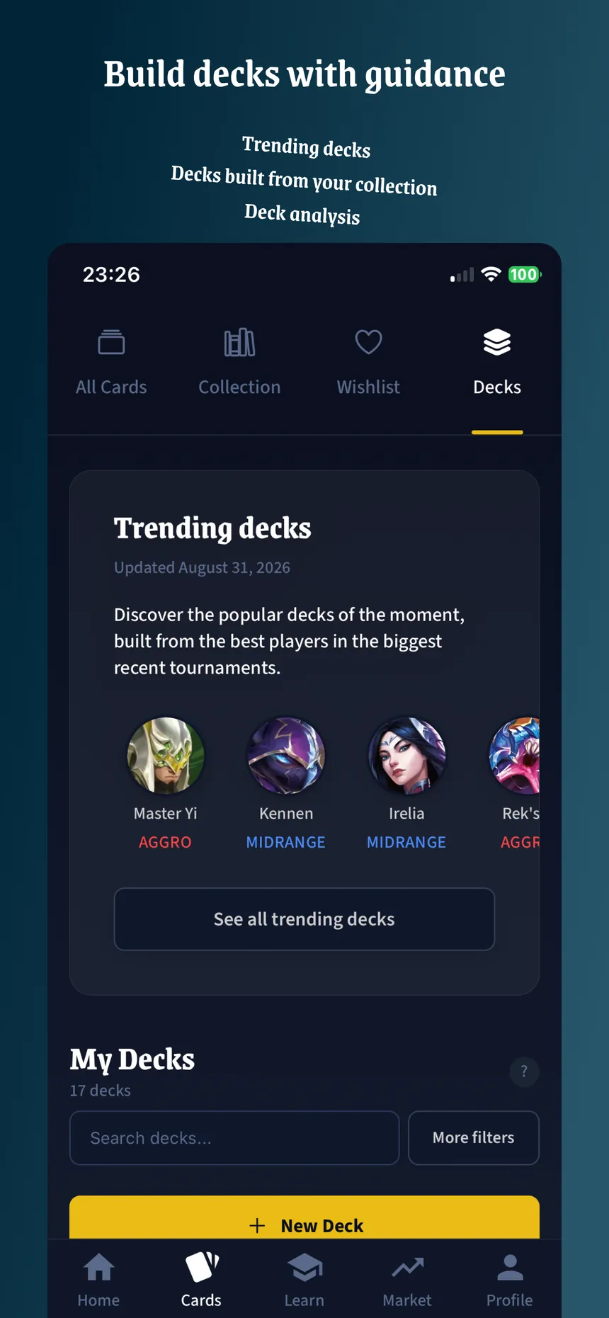 Deck builder