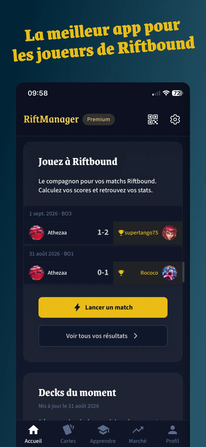 RiftManager home